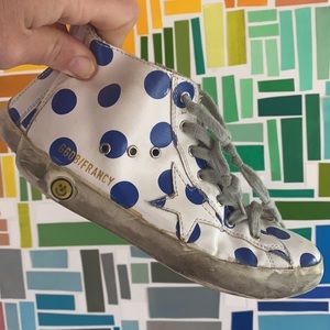 Kids Golden Goose Francy High Tops SZ 32